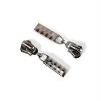 Бегунок для молнии &laquo;Трактор&raquo;, №5, автоматический, 10 шт., цвет чёрный никель