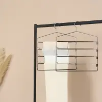 VETTA Вешалка универсальная многоярусная 45см антискольз. металл