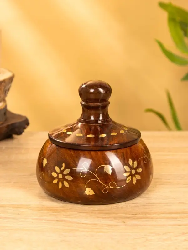 Сахарница Сахарница "Ассорти" 12х12х10 см, дерево шишам