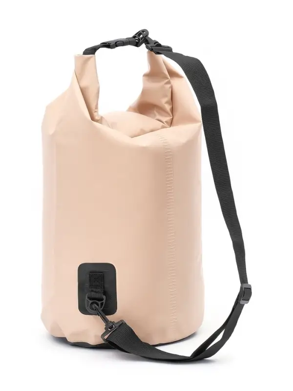 Гермомешок туристический maclay, 40 л, 500D, с лямкой, бежевый