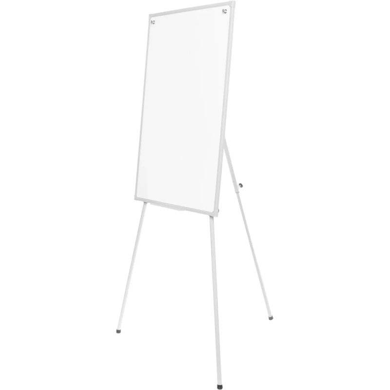 Флипчарт магнитно-маркерный на треноге, в ПВХ-профиле, без верхней крышки