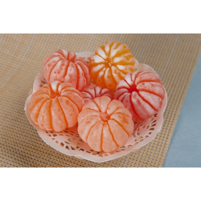 Силиконовая форма «Мандарин чищенный малый» Силиконовая форма «Мандарин чищенный малый»