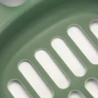 Совок для кошачьего туалета, 22.5&times;10&times;5 см, покрытие софт-тач, пластик, цвет изумруд