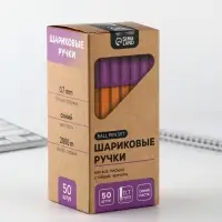 Ручка шариковая с колпачком, пишущий узел 0,7 м «ArtFox»