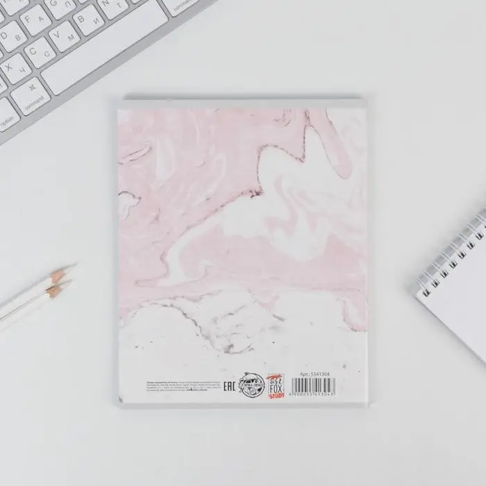 Тетрадь в клетку, предметная, 48 л.,на скрепке, А5 «МРАМОР. География» Тетрадь в клетку, предметная, 48 л.,на скрепке, А5 «МРАМОР. География»