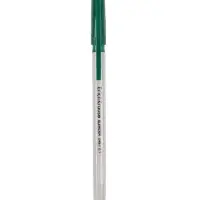 Ручка шариковая ErichKrause Slender Stick Grey, Super Glide, 0.7 мм, зелёная