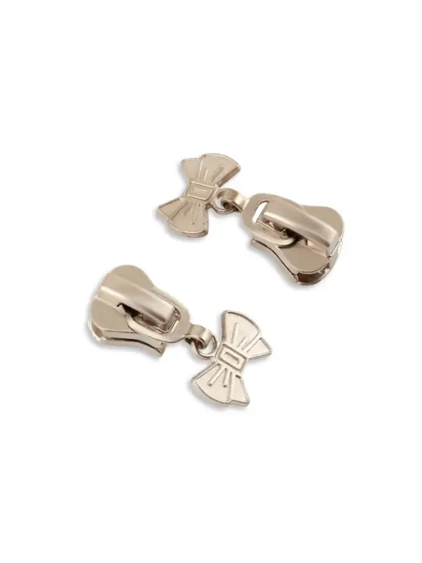 Бегунок для молнии &laquo;Трактор&raquo;, №8, &laquo;Бант&raquo;, 10 шт., цвет никель