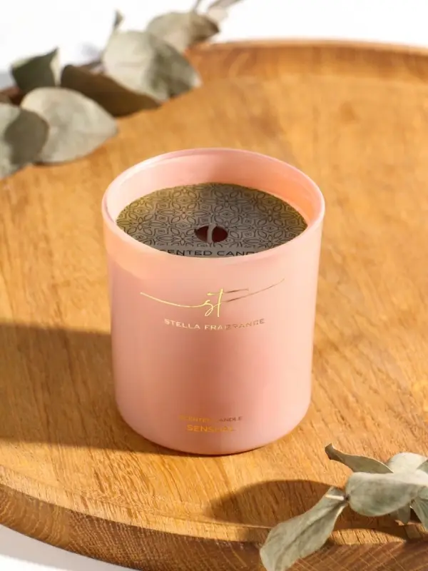 Свеча ароматическая Stella Fragrance 160 гр, Sensual Свеча ароматическая Stella Fragrance 160 гр, Sensual