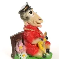 Копилка для денег &laquo;Баран за воротами цветной&raquo;, 30&times;25&times;23 см