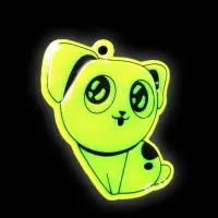 Светоотражающий элемент &laquo;Собачка&raquo;, двусторонний, 5.5&times;4.4 см, МИКС