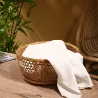 Корзина плетёная &laquo;Клоус&raquo;, 32&times;32&times;13 см, бамбук, светлая