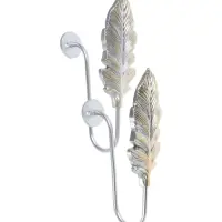 Крючок для штор CAPPIO KS041, цвет серебро с золотом, набор 2 шт Крючок для штор CAPPIO KS041, цвет серебро с золотом, набор 2 шт