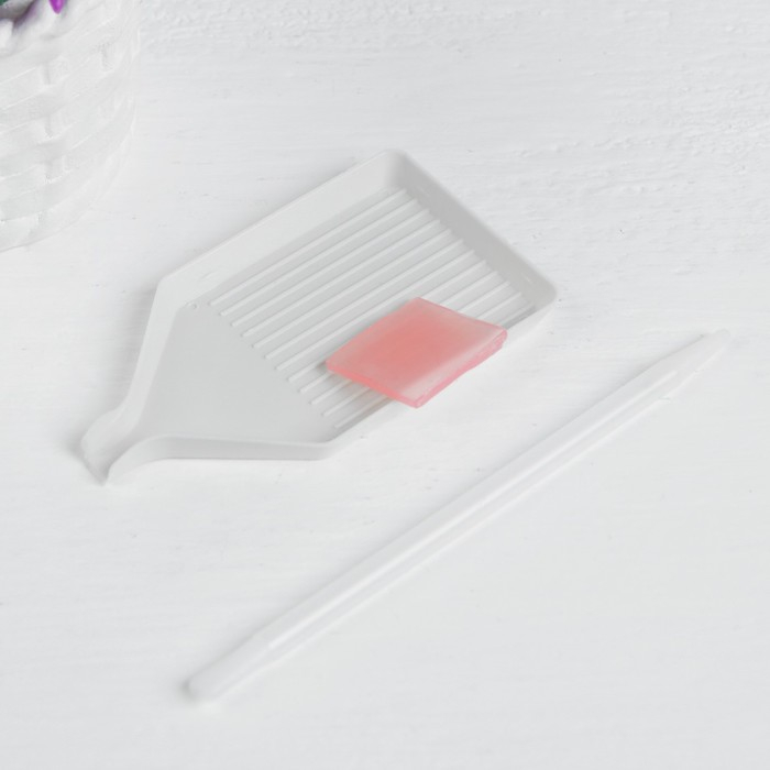 Алмазная мозаика с частичным заполнением на холсте «Сказочный цветок», 20 х 30 см Алмазная мозаика с частичным заполнением на холсте «Сказочный цветок», 20 х 30 см