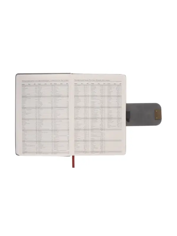 Ежедневник недатированный формат А5, с хлястиком, 96л, линия, пвх, Серый Ежедневник недатированный формат А5, с хлястиком, 96л, линия, пвх, Серый