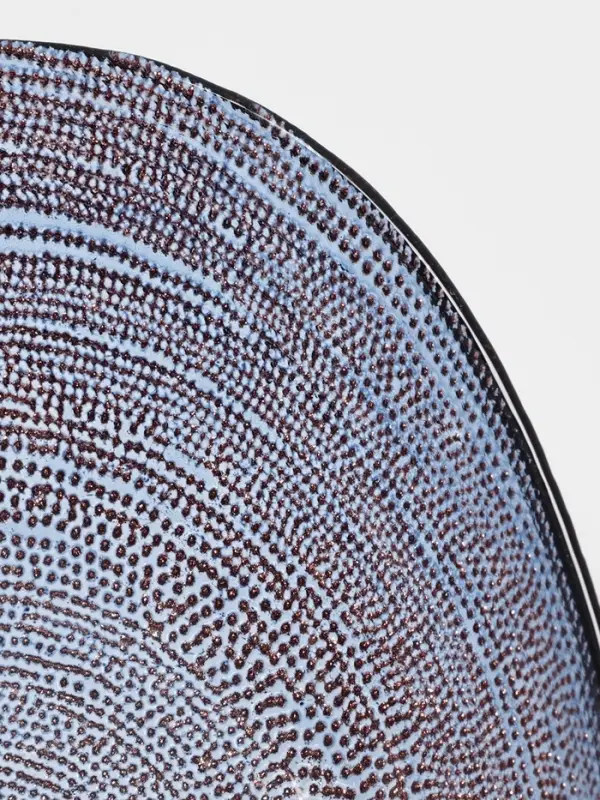 Блюдо для фруктов Inspiration, d=30 см, на ножке, фиолетовое