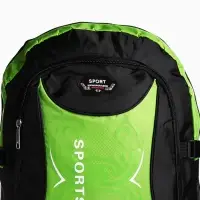 Рюкзак туристический, 35 л, с увеличением, с карманами, Sport XLS, зелёный