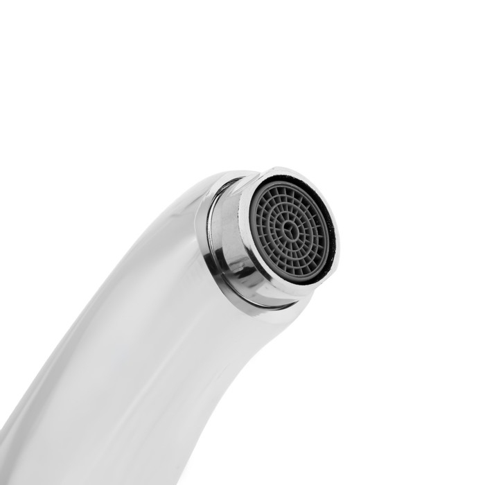 Смеситель для раковины ZEIN Z2736, кран-букса латунь 1/2 Смеситель для раковины ZEIN Z2736, кран-букса латунь 1/2", с подводкой, хром