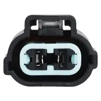 Разъём 2 pin с проводами для э/вентил. охл., кондиц. Chevrolet Lacetti, Daewoo Nubira