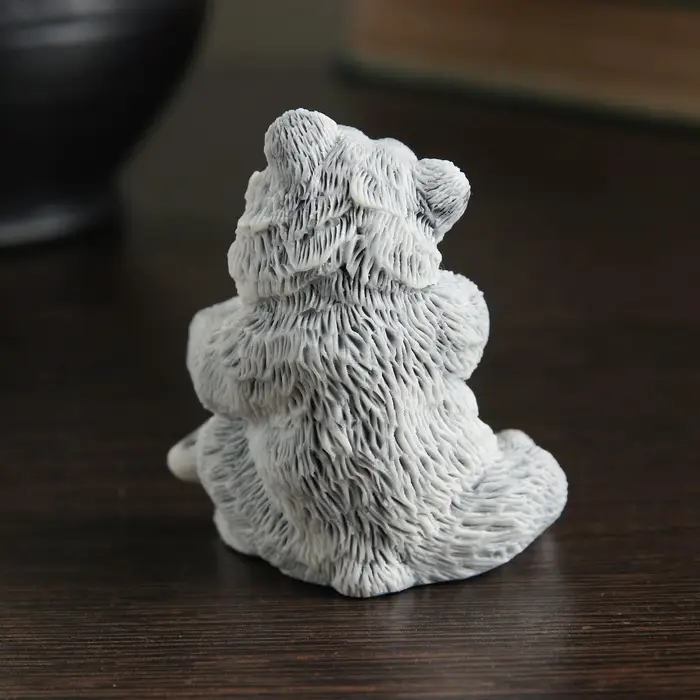 Фигурка &laquo;Медвежонок с рыбой&raquo;, 6.5 см, МИКС