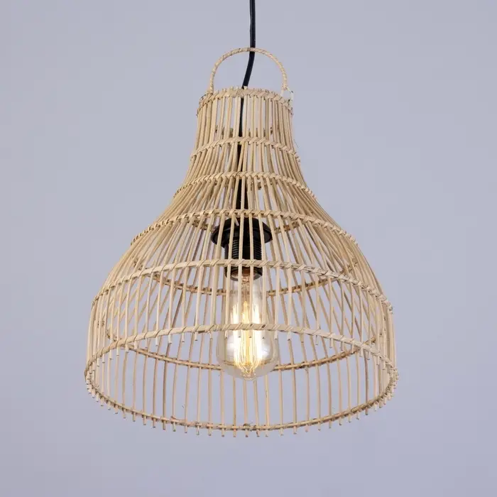 Светильник потолочный из ротанга «Сатрия», 1×120 Вт, Е27, 30×30×30 см Светильник потолочный из ротанга «Сатрия», 1×120 Вт, Е27, 30×30×30 см