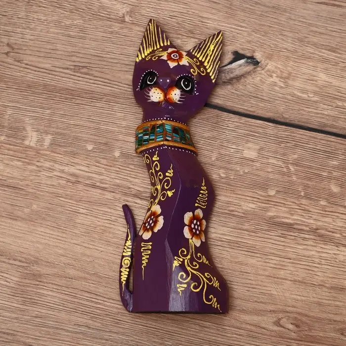 Сувенир Сувенир "Кошка" албезия 30 см