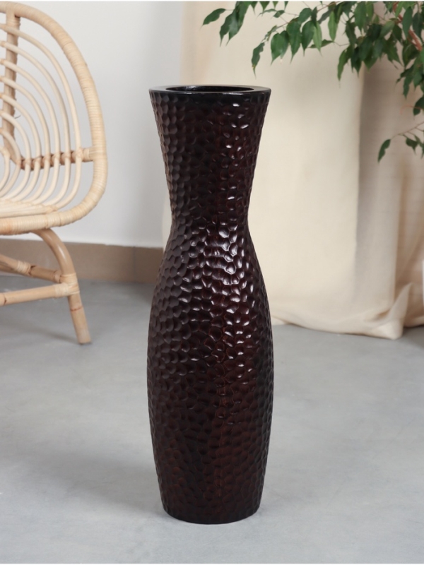 Ваза керамика напольная Ваза керамика напольная "Лоурэнс" 60х16 см, коричневый