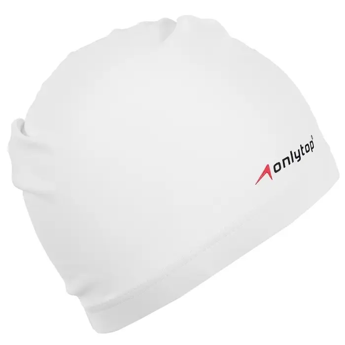 Шапочка для плавания взрослая ONLYTOP Swim, тканевая, обхват 54-60 см