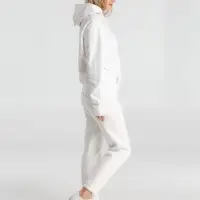 Толстовка с капюшоном унисекс Hoodie, белая, размер S