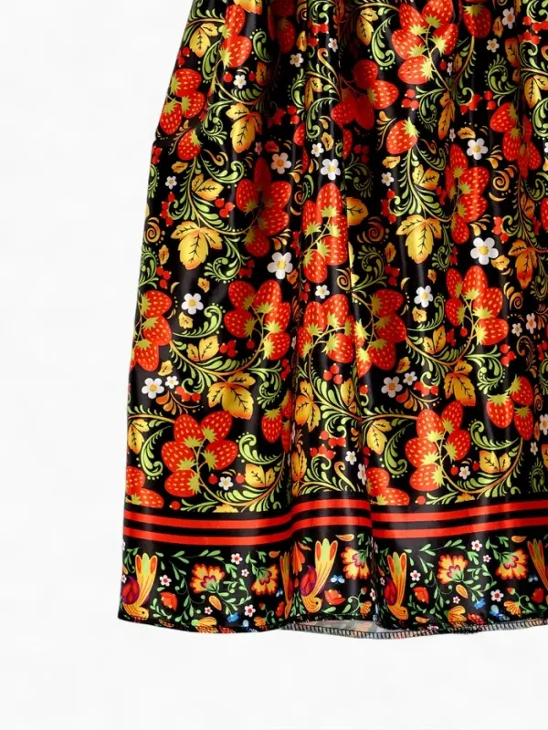 Сарафан карнавальный «Русская девица», р-р 42-52, черный