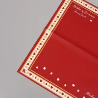 Пленка для цветов, "Удача", винный, 57х57 см