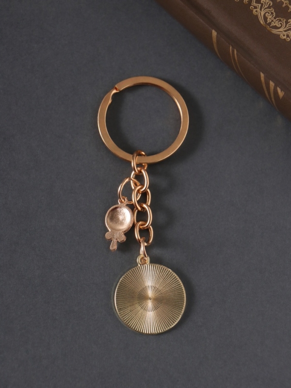 Брелок металл, эмаль  Брелок металл, эмаль "Девочка и леденец" 9 см