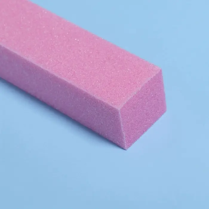 Баф наждачный для ногтей, четырёхсторонний, 9×2.5×2.5 см, МИКС
