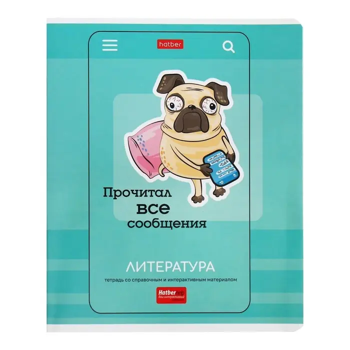 Комплект предметных тетрадей 24 листа &laquo;Статусы&raquo;, 10 предметов, обложка мелованный картон, со справочным материалом