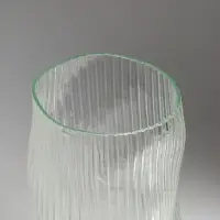 Ваза, h=30 см, d=14.5 см, стекло, прозрачная