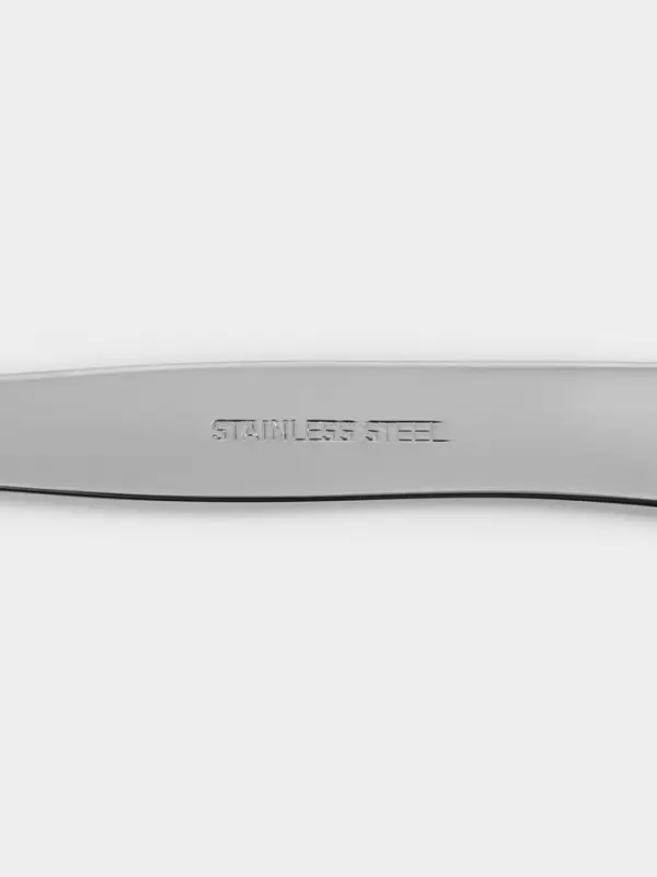 Вилка для стейка Hanna Kn&ouml;vell, 19.8 см, толщина 2.5 мм, нержавеющая сталь Aisi 430, серебристая