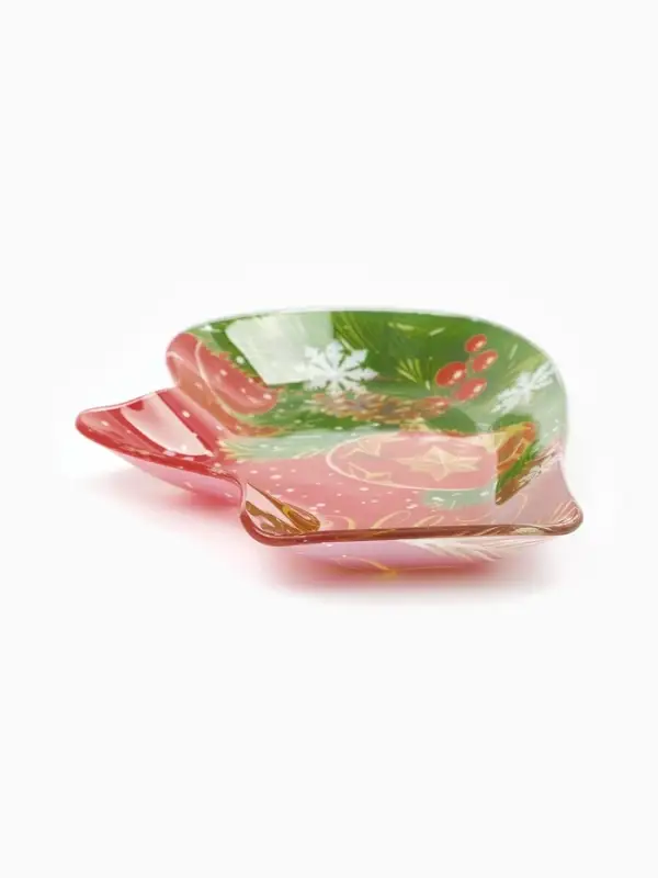 Блюдо рукавица Блюдо рукавица "С новым годом", 22,5×14×2 см