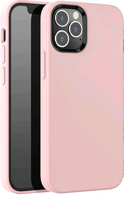 Чехол iPh 12 Pro Max (6.7) Pure series protective case HOCO Pink