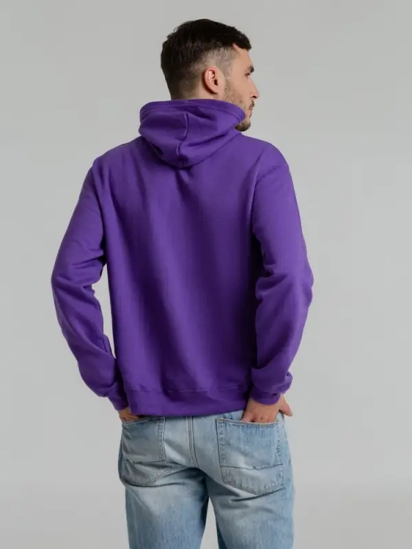 Толстовка с капюшоном Snake II темно-фиолетовая, размер XS Толстовка с капюшоном Snake II темно-фиолетовая, размер XS