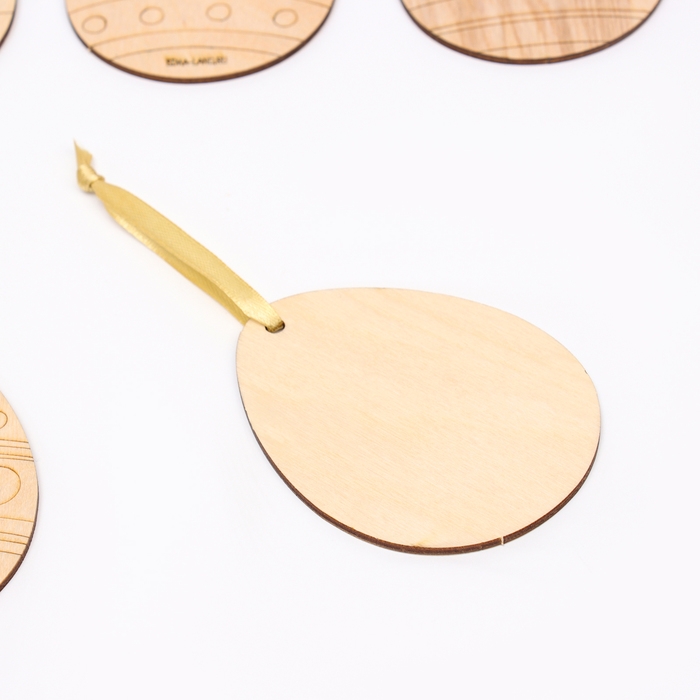 Заготовки для творчества. Роспись по дереву «Пасха: пасхальные яйца», 5 шт Заготовки для творчества. Роспись по дереву «Пасха: пасхальные яйца», 5 шт