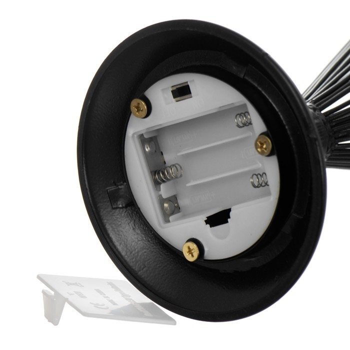 Ночник Ночник "Кубок" LED от батареек ААА чёрный 10х10х26,5 см RISALUX