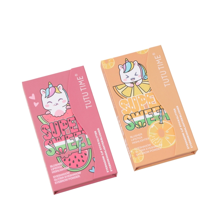 Набор декоративной косметики «Фруктовый котик» Набор декоративной косметики «Фруктовый котик»