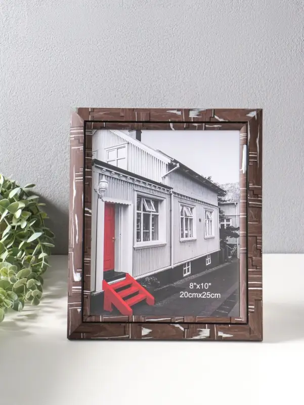 Фоторамка пластик 20х25 см "Моррис" тёмно-коричневый 29,8х25х2 см