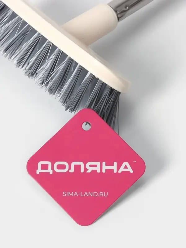 Щётка на ручке Доляна, 47&times;13&times;6 см, МИКС