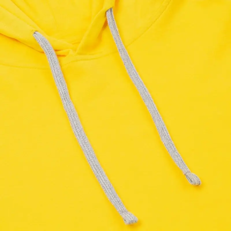 Толстовка с капюшоном Unit Kirenga желтая, размер 4XL