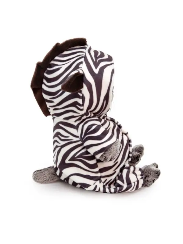 Мягкая игрушка &laquo;Басик Baby в комбинезоне зебры&raquo;, 20 см