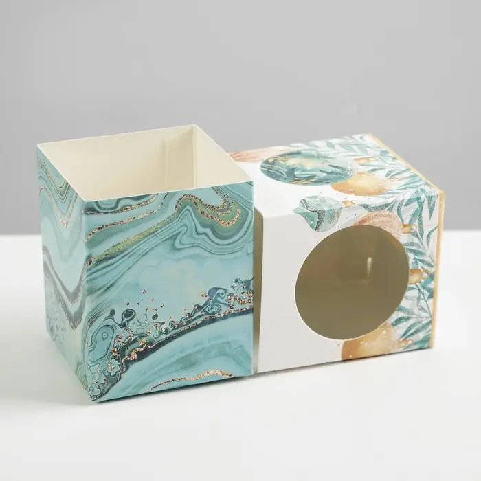 Бонбоньерка новогодняя «Новогодние шары», 6 х 7 х 6 см, Новый год