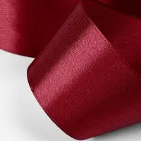 Лента атласная, 40 мм, 23&plusmn;1 м, бордовая №37