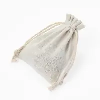 Набор подарочных мешочков 50 шт. &laquo;Лён&raquo; 10&times;12 см, бежевый