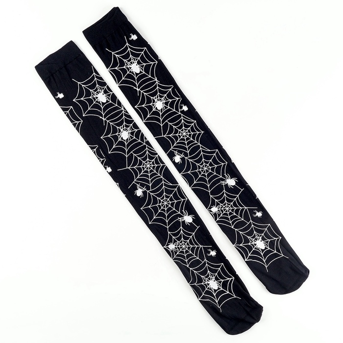 Карнавальный костюм «Зловещая Колдунья»: платье, шляпа, сумка, чулки, рост 104-110 см Карнавальный костюм «Зловещая Колдунья»: платье, шляпа, сумка, чулки, рост 104-110 см