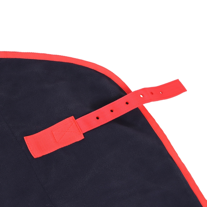 Попона флисовая 280 гр/м2, с подпузными ремнями, темно-синий, 155 см Попона флисовая 280 гр/м2, с подпузными ремнями, темно-синий, 155 см